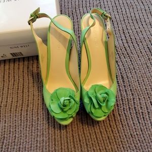 Nine west platform heel